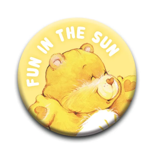 Natural Care Bears Funshine Button Trendy