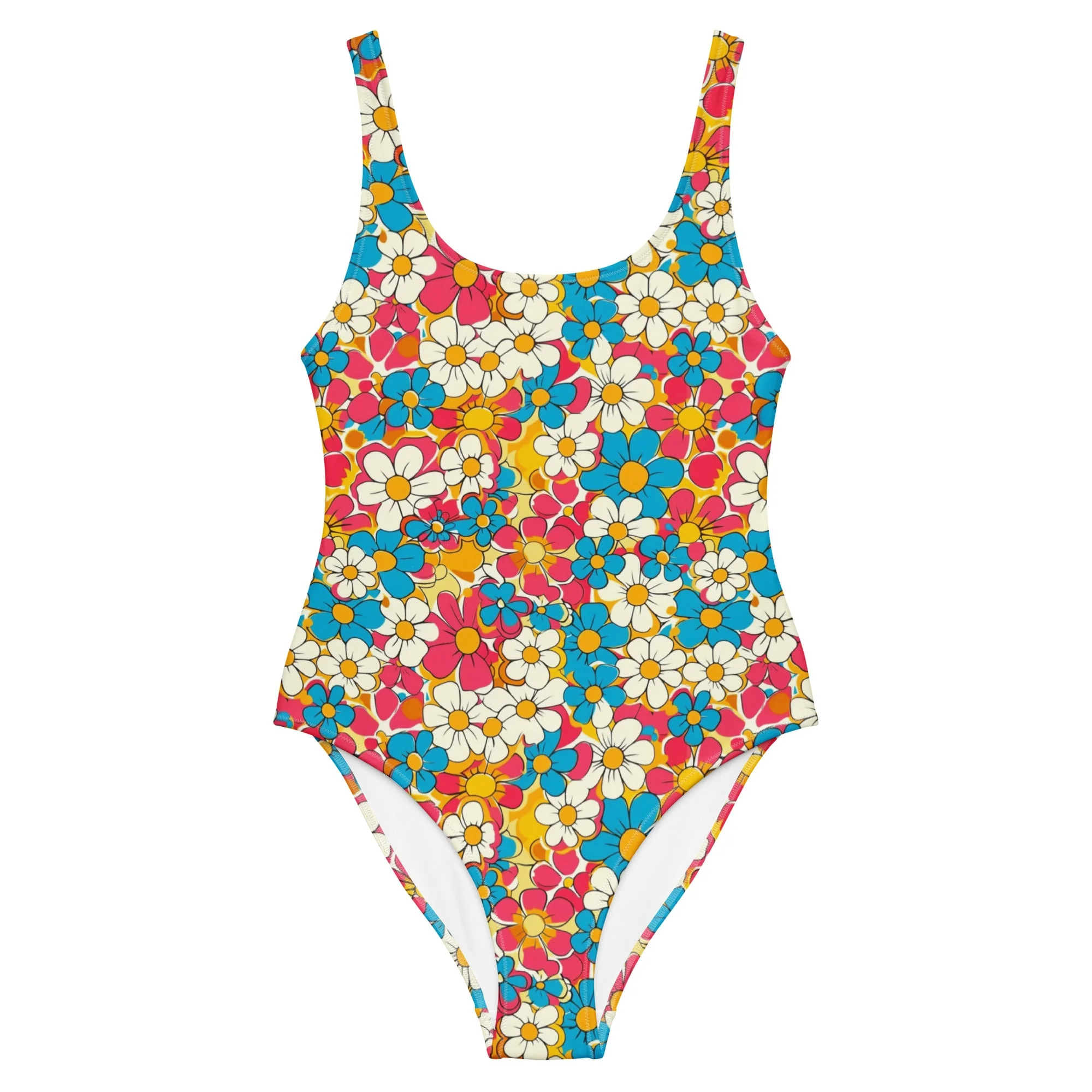 Advanced Baha Ranch Yeehaw Flower Child One-Piece Swimsuit Fine