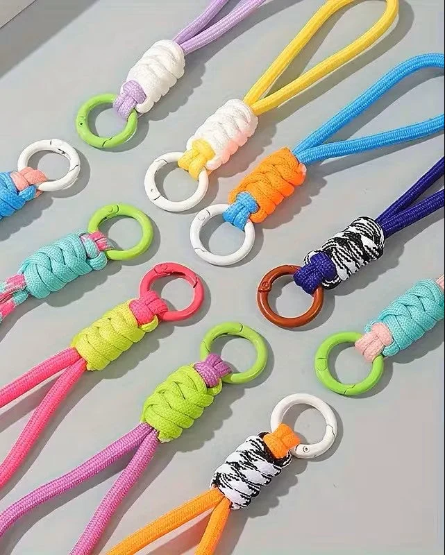 Convenient Braided Cord Keychain Trusted