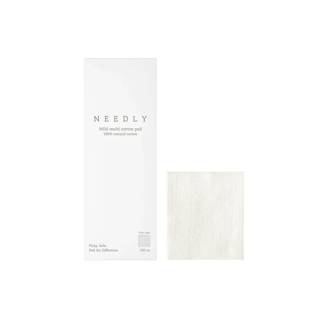 Reusable NEEDLY Mild Multi Cotton Pad Quality