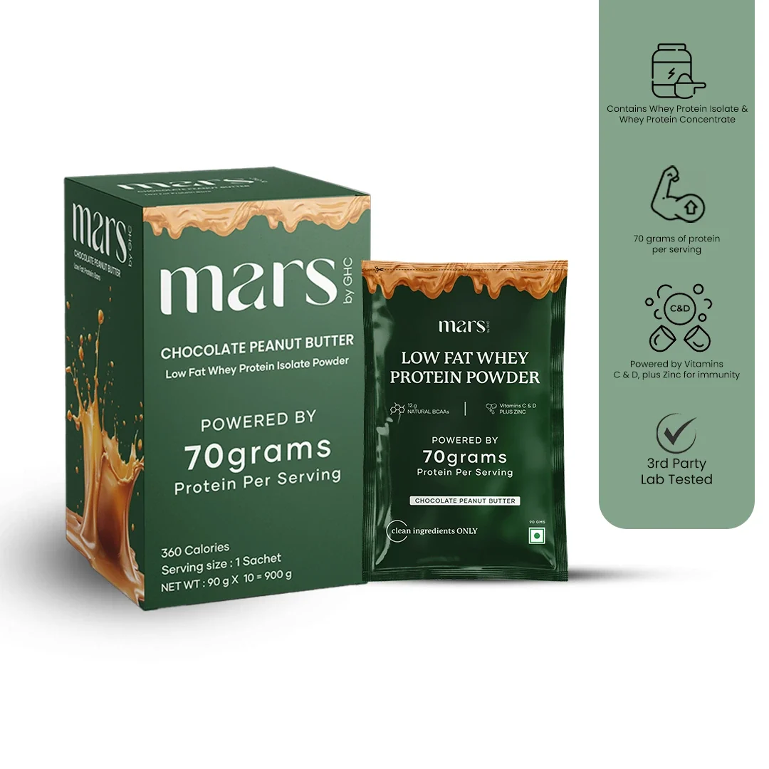 Flexible Mars Low Fat Whey Protein Powder Sustainable