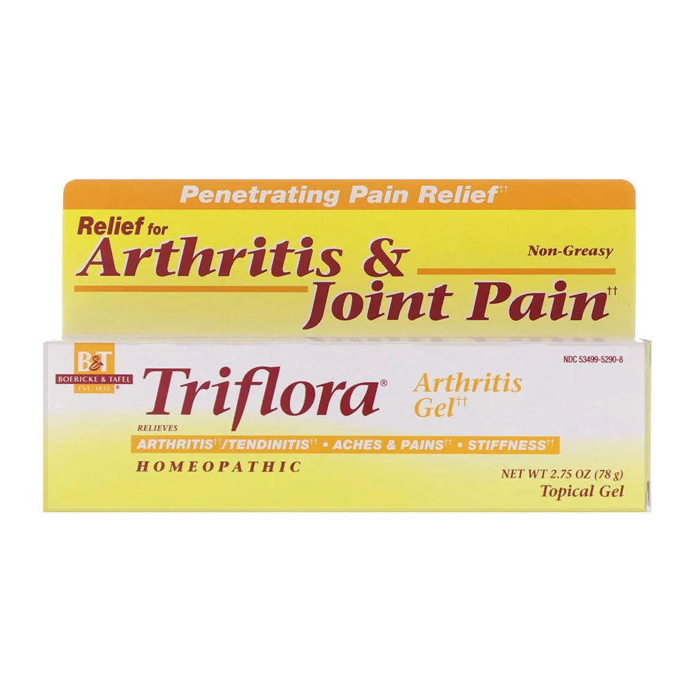 Superior Boericke And Tafel Triflora Arthritis Topical Gel - 2.75 Oz Pure