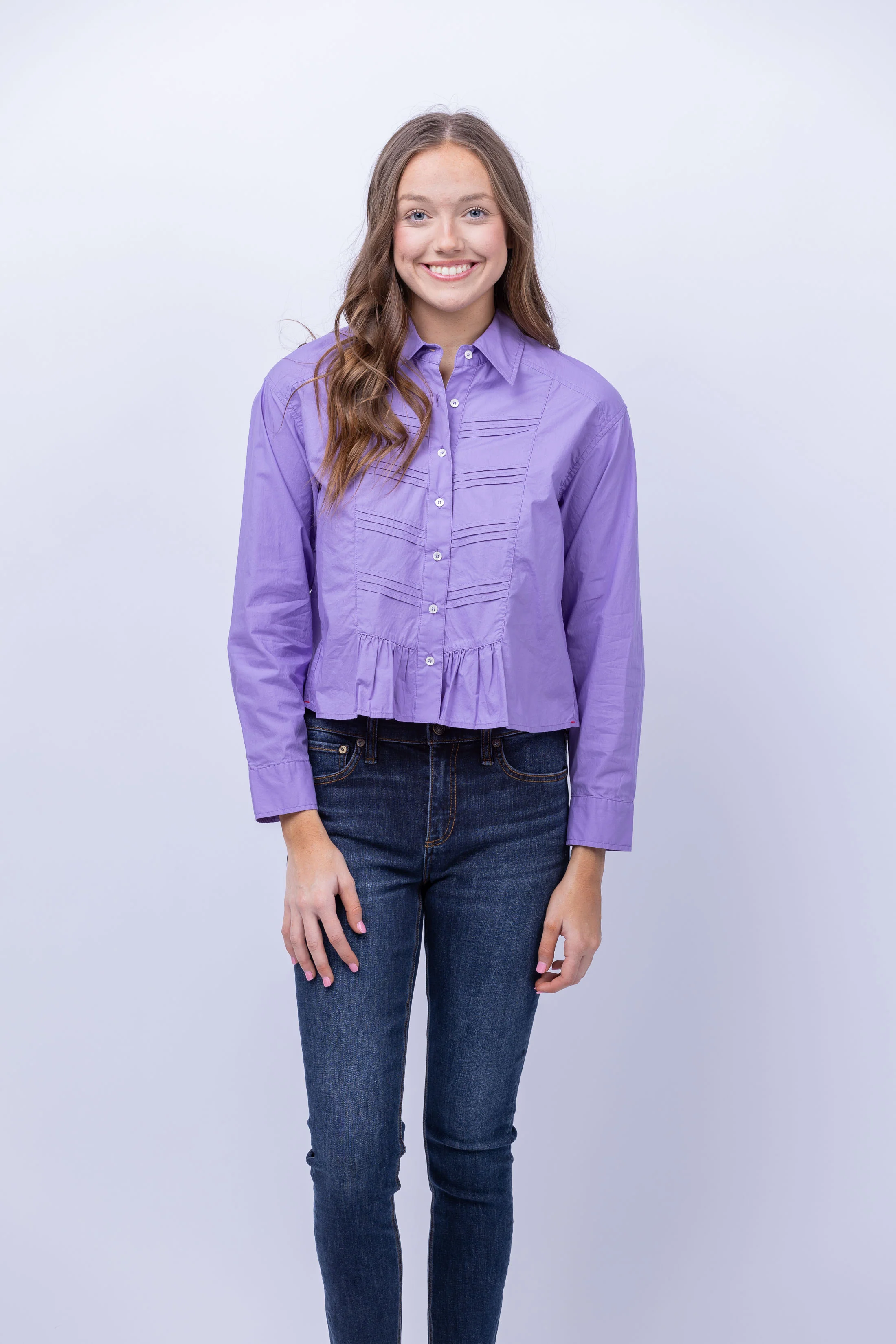 Prestigious XiRena Kaspar Shirt in Purple Dahlia Fashionable