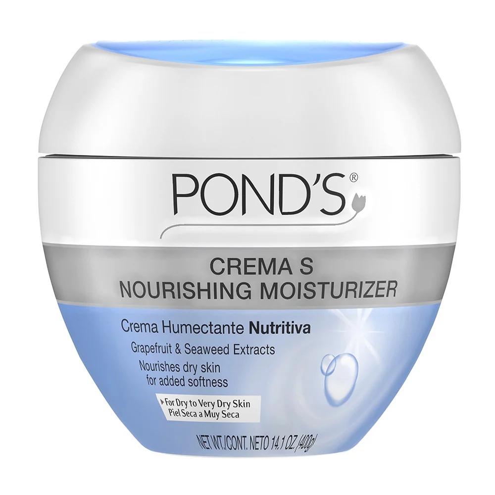 Clean Ponds Crema S Nourishing Moisturizing Cream 14.1 Oz Lightweight