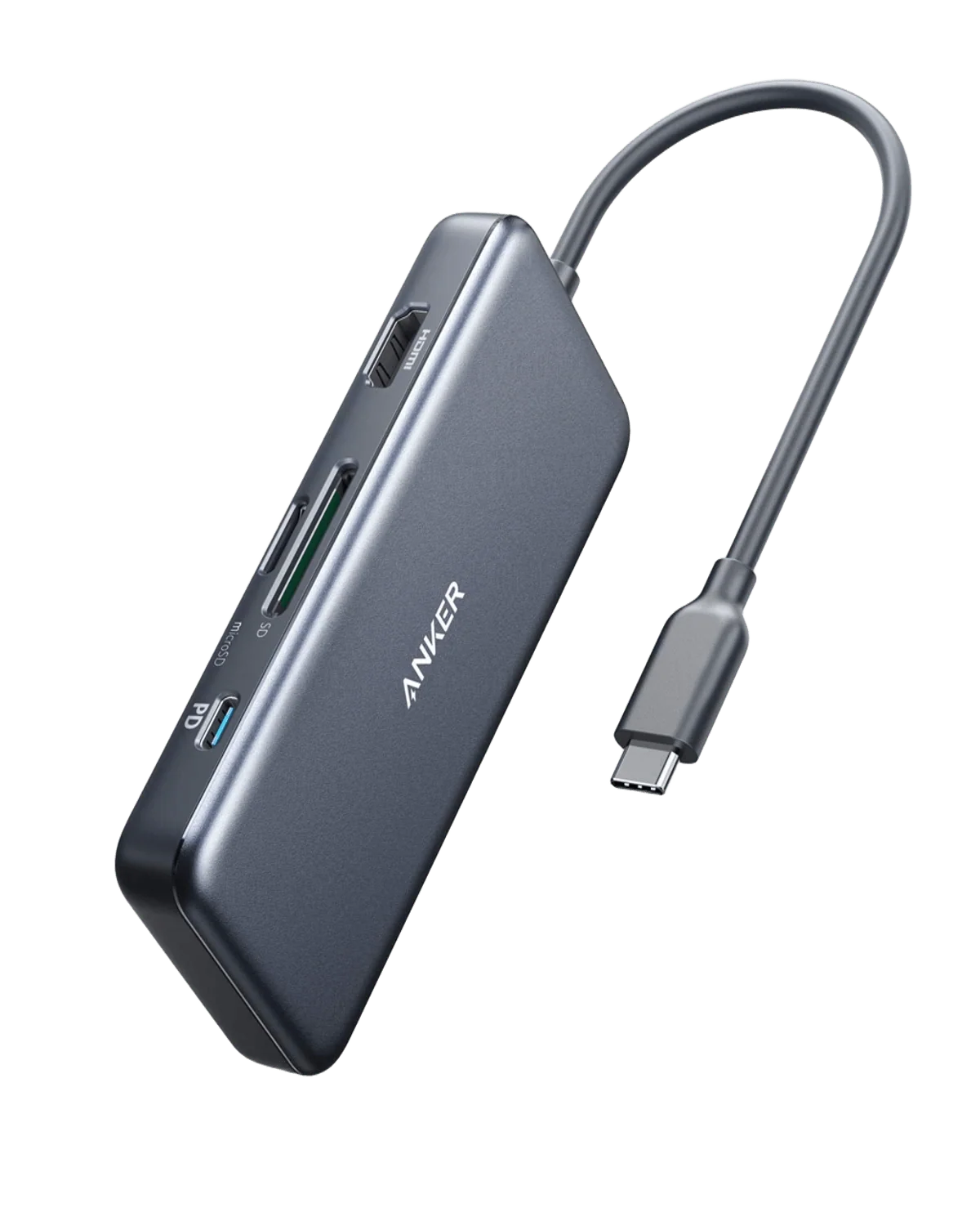 Relaxed Anker b 341 b USB-C Hub 7-in-1 High-End