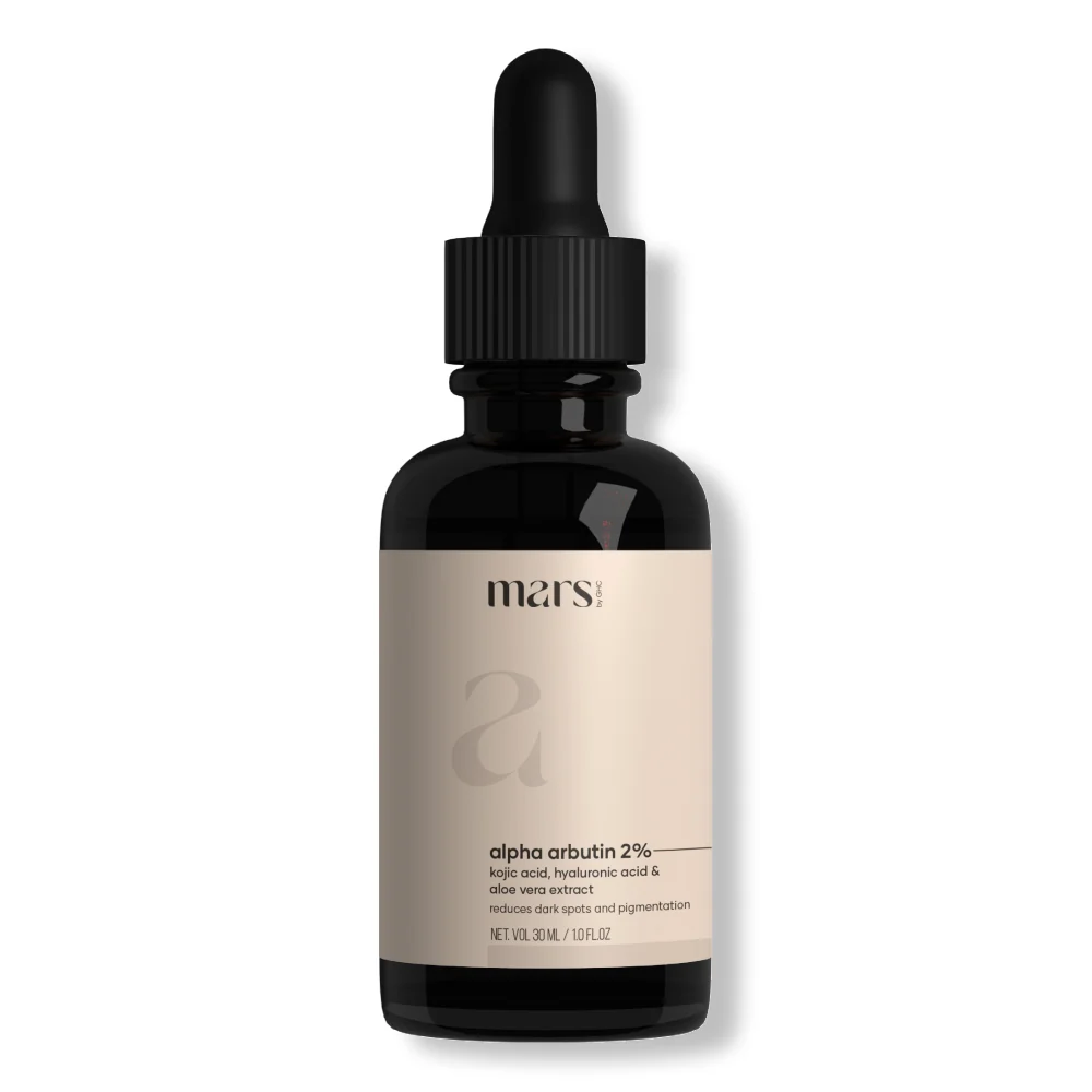 Authentic Mars 2 Alpha Arbutin Serum With Kojic Acid Hyaluronic Acid Aloe Vera Extract Fine