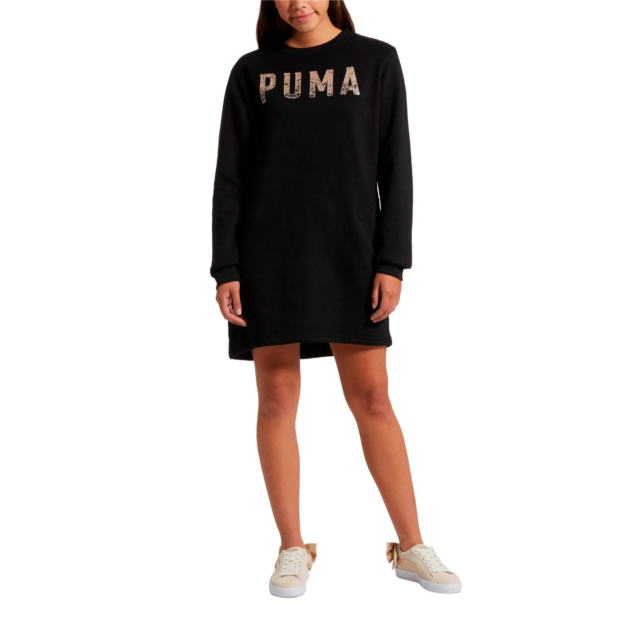 Original Puma Women's Athletic Dress Fleece Dresses Certified