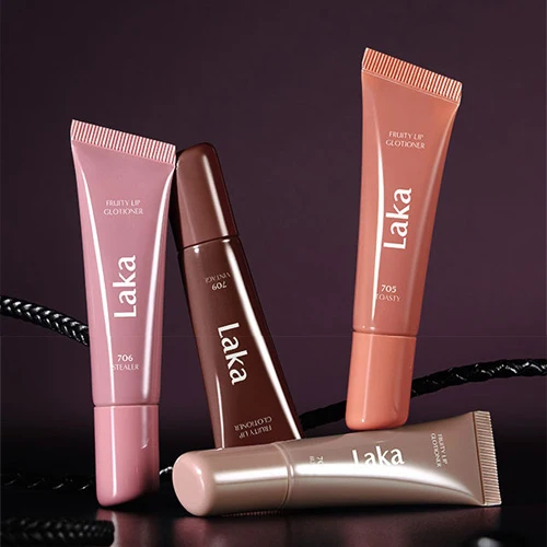 Comfortable LAKA Fruity Lip Glotioner 10 colors Consistent