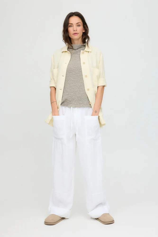 Quality Bubble Wool Boxy Top Excellent