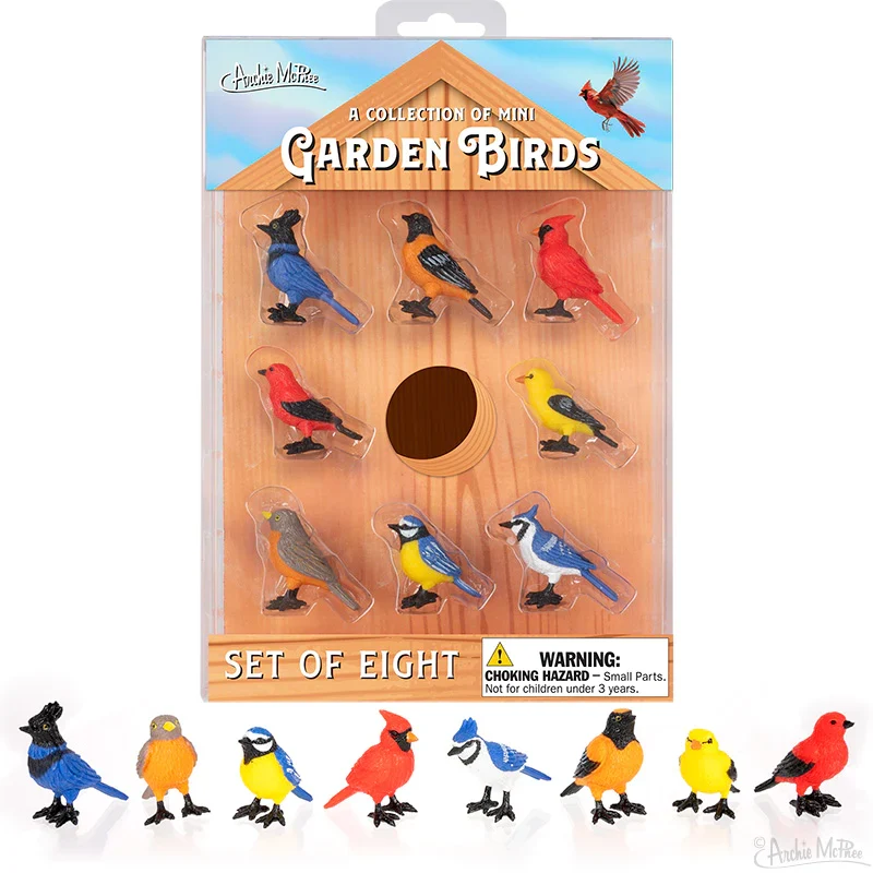 Convenient A Collection of Mini Garden Birds Consistent