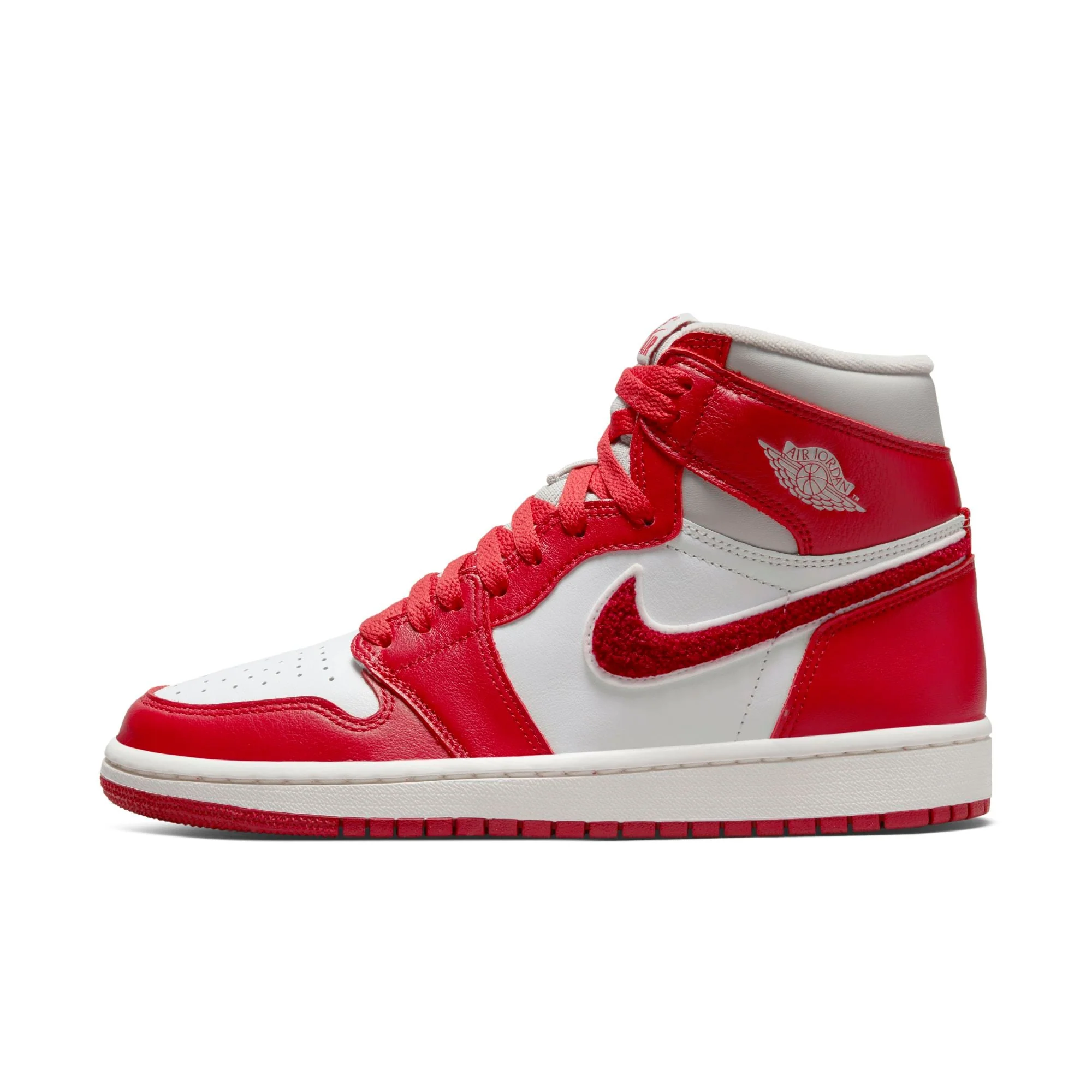 Fine Air Jordan Women's Retro 1 High Og 'Varsity Red' W Sneakers Green