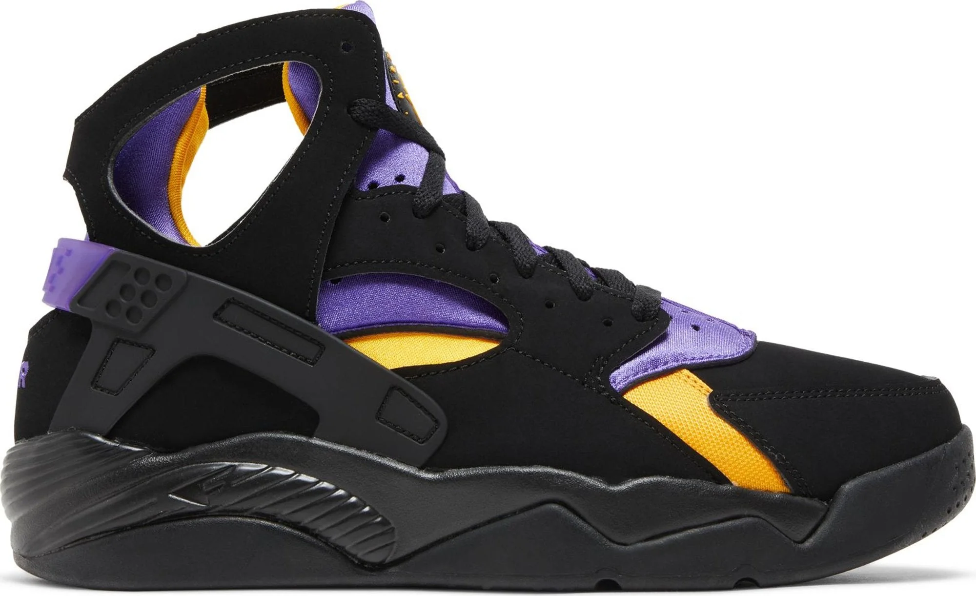 Exclusive Nike Men's Air Flight Huarache 'Lakers Away' Sneakers User-Friendly