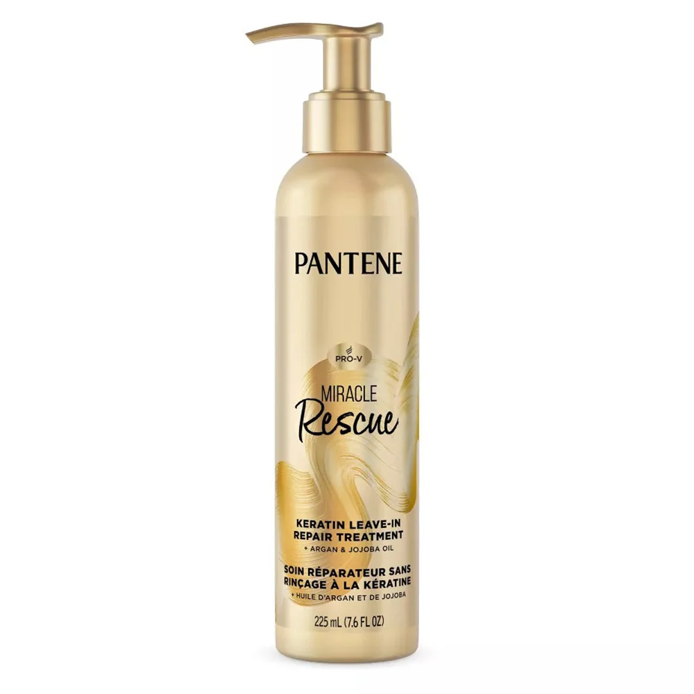 Smooth Pantene Rescue Keratin Leave In Repair Treatmnt with Jojoba Oil 7.6Oz 225ml Efficient