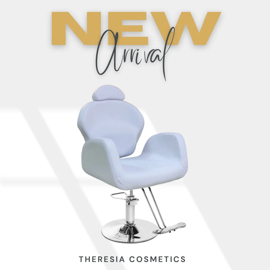 Lightweight White Make-up Chair Smart