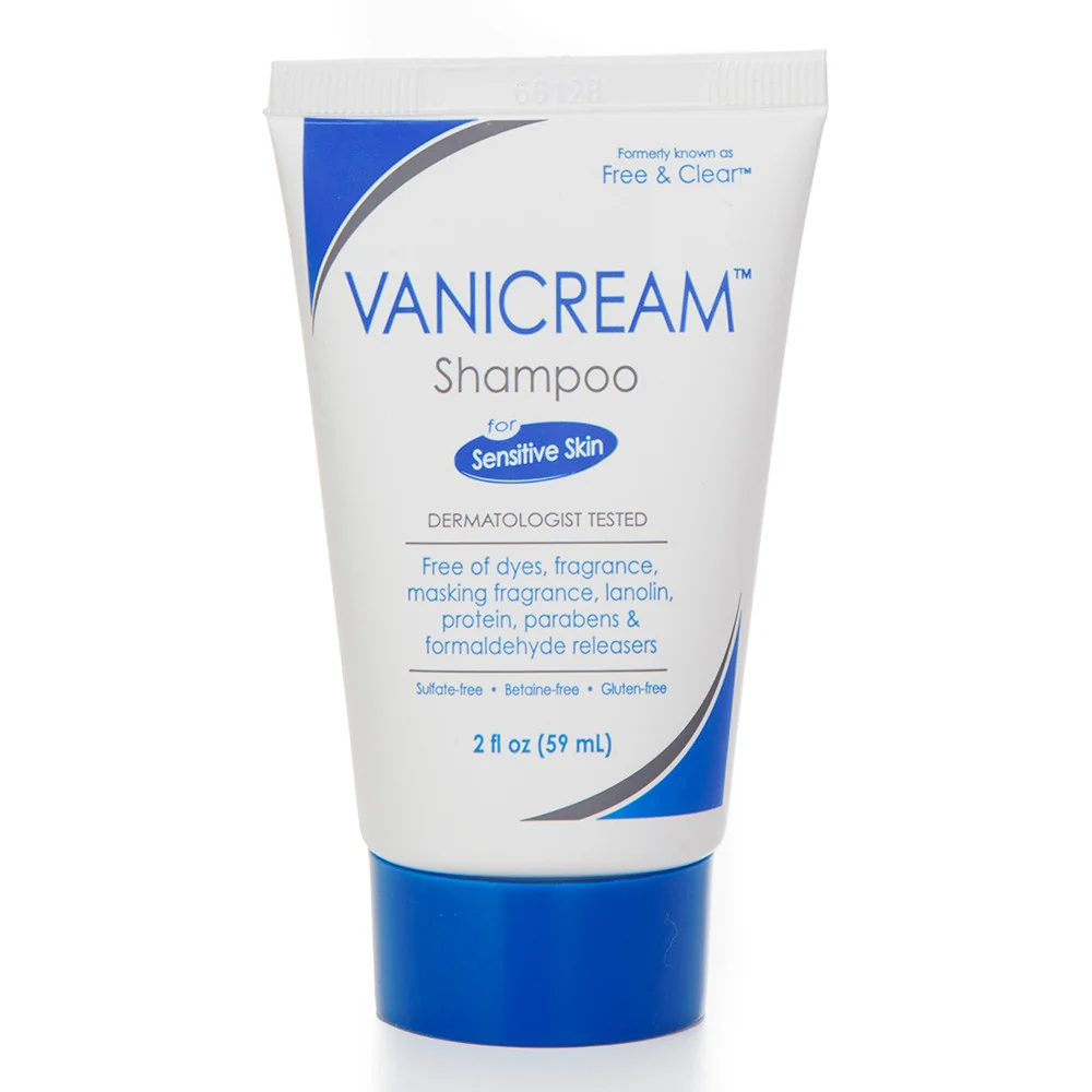 User-Friendly Vanicream And Clear Gluten Shampoo For Sensitive Skin Travel Size - 2 Oz Trendy