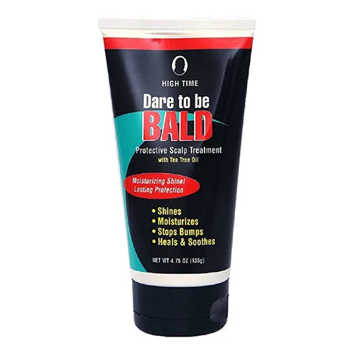Effective High Time Dare To Be Bald Protective Scalp Treatment with Tea Tree Oil 4.75 Oz Stylish