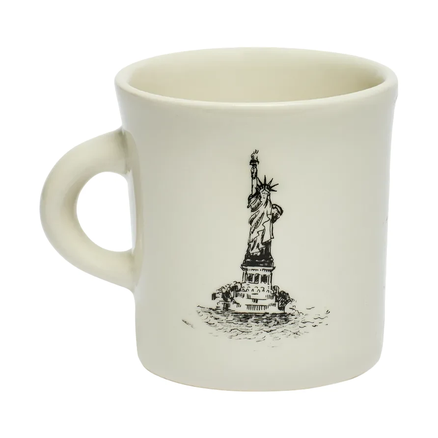 Eco-Friendly Liberty Dog Mug Modern