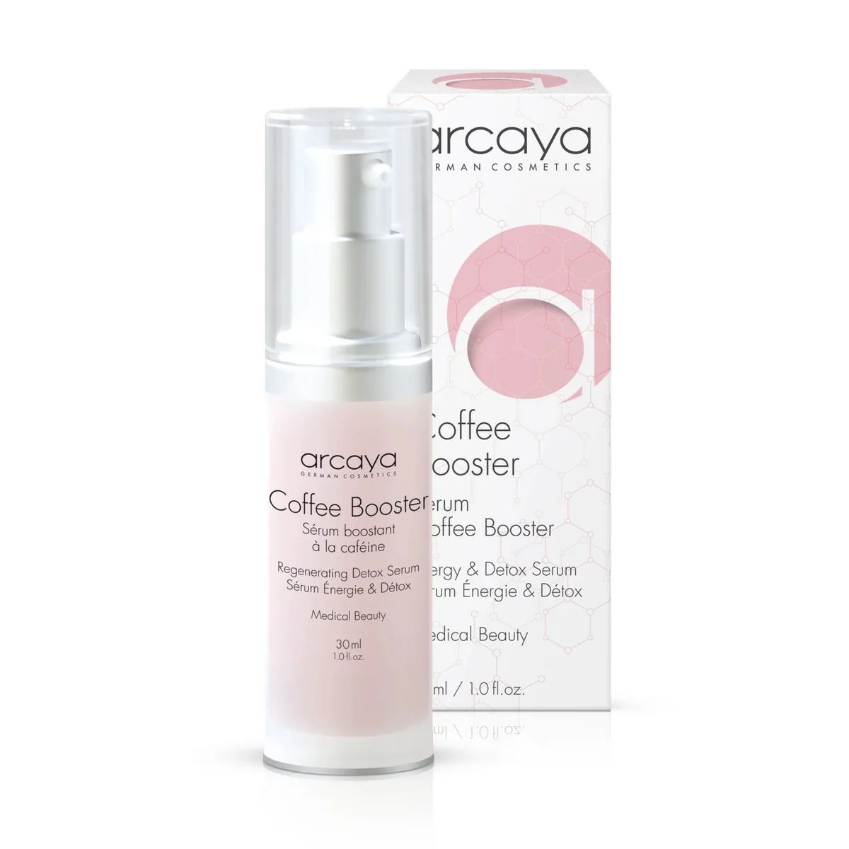 Expertly Made Arcaya Coffee Booster Serum - 30ml Regenerating Detox Effect Refined