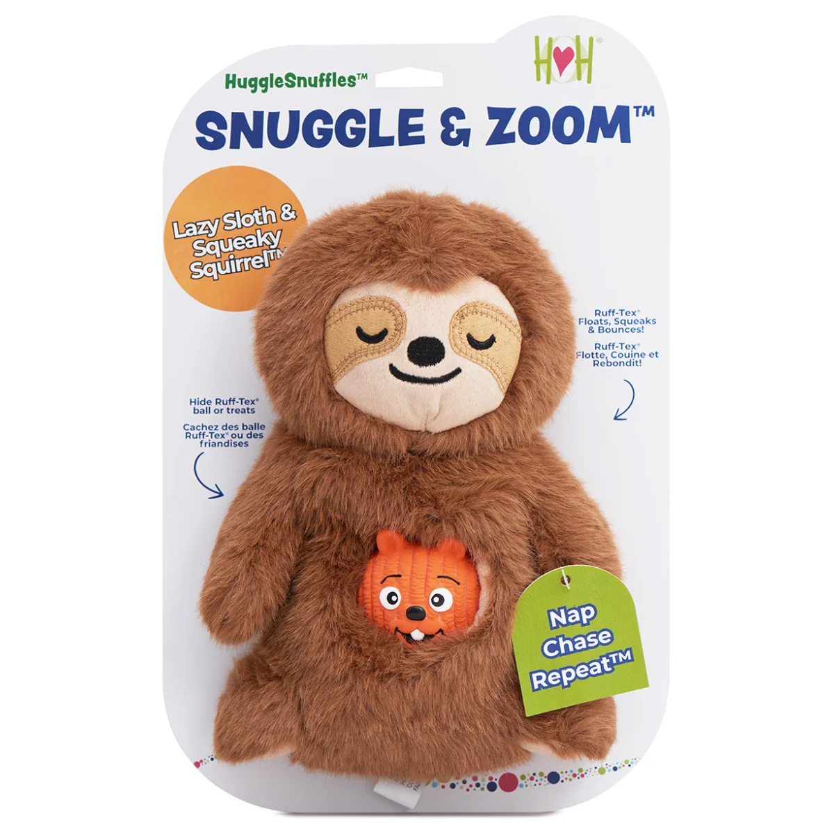 Unique HuggleSnuffles™ Snuggle Zoom™ Enrichment Toy Dependable